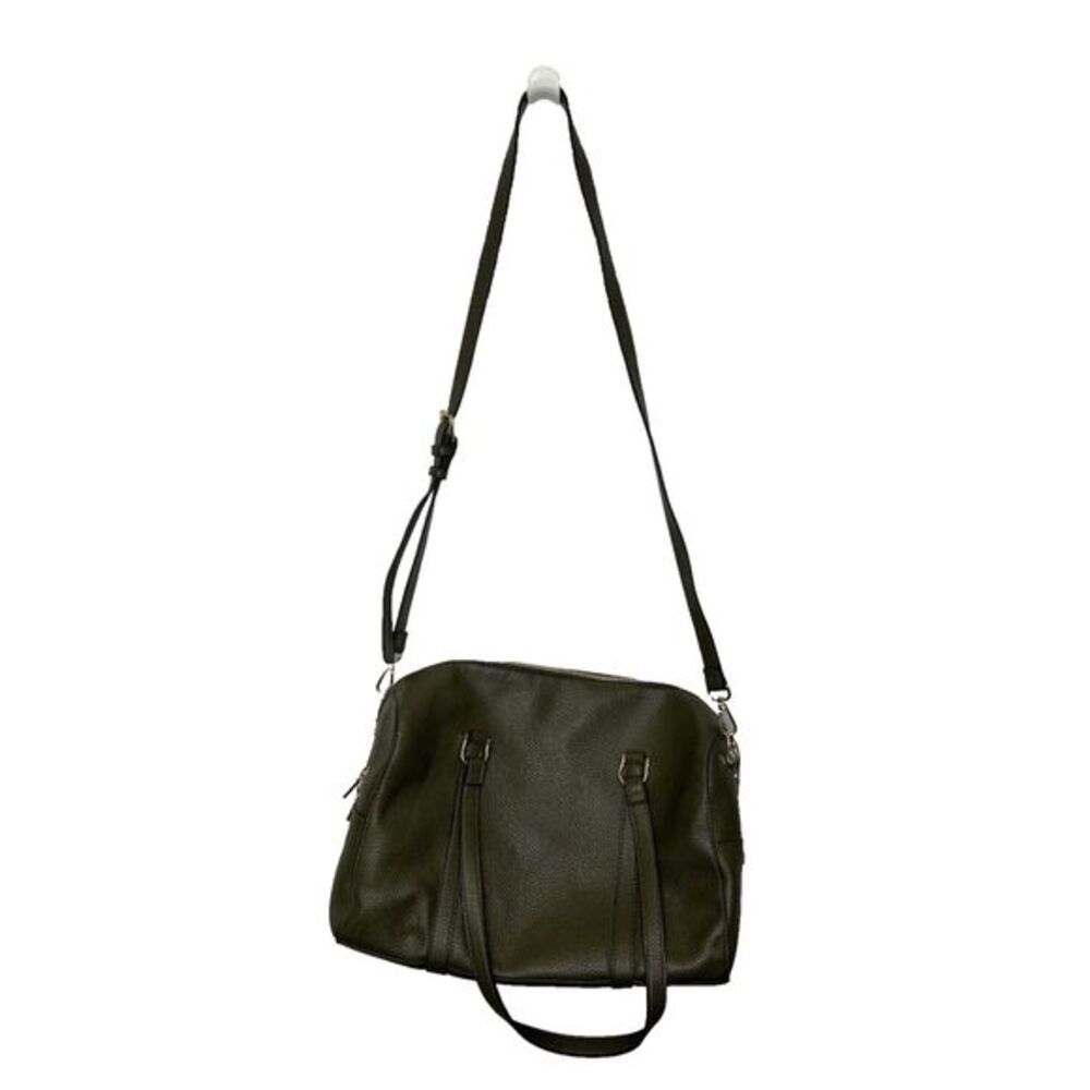 A New Day Women's Dark Olive Green Satchel Handbag/Shoulder‎ bag EUC